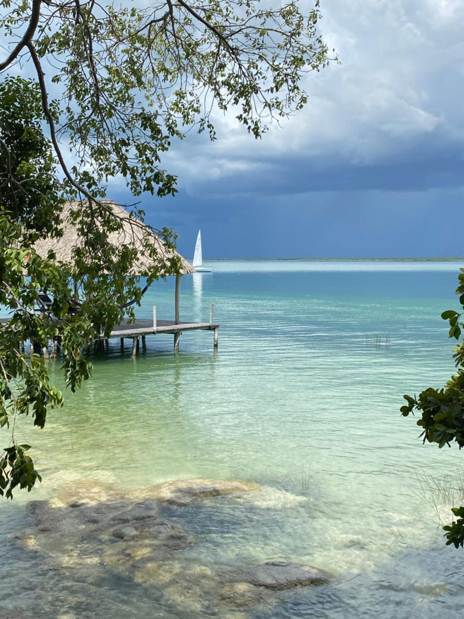 Pucte Bacalar Bed and Breakfast Buitenkant foto