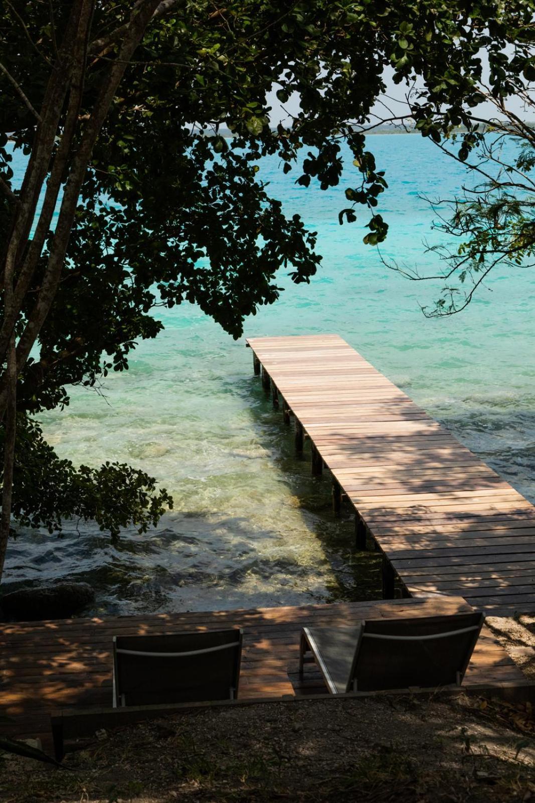 Pucte Bacalar Bed and Breakfast Buitenkant foto